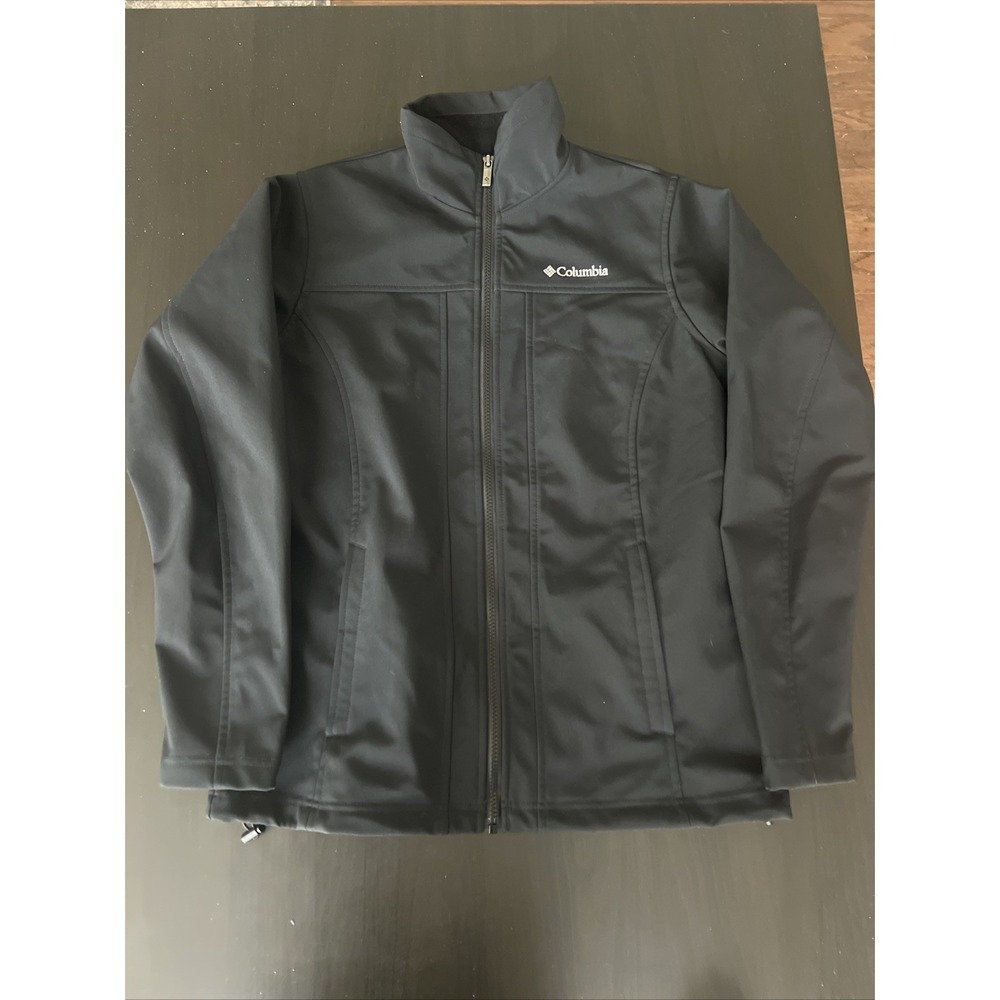 Columbia Acorn Cottage Softshell Full Zip Jacket Black Women's‎ Small